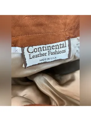 Vintage Continental leather Fashions Suede Leather Pants [COPY] thumbnail 8