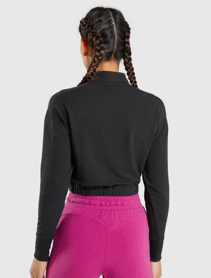 Gymshark Long Sleeve Top Crop thumbnail 2