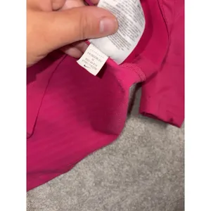 nike womens pink half zip running pullover medium thumbnail 6
