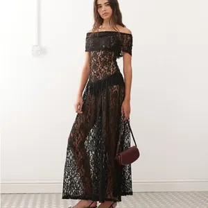 Lioness lace maxi dress thumbnail 2