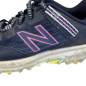 New Balance 410v6 Trail Running Shoes Women 8 Navy‎ Hiking WT410SN6 All Terrain thumbnail 9