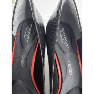 Rockport Total Motion Pointy‎ Toe Leather Croc Heels 9.5 Workwear Office thumbnail 4