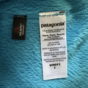 Patagonia Re-Tool Snap-T Ultramarine Electron Blue XDye Polartec Fleece Pullover thumbnail 6