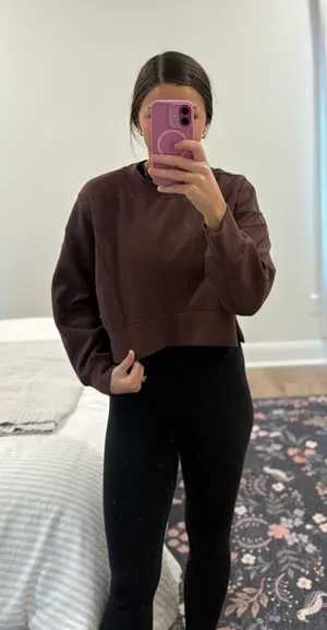 YPB by Abercrombie Brown Crewneck Size XS thumbnail 1