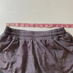Lululemon Speed Up Shorts Size 6 Heather Gray Lined Running Athletic thumbnail 6