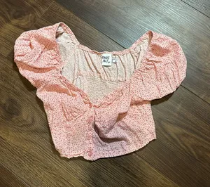 Princess Polly Floral Crop Top thumbnail 1