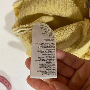 Urban Outfitters Yellow Smocked Ruffle Crop Cami Top Medium Cottagecore thumbnail 8
