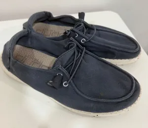 Hey Dude Navy Slip On Shoes Wendy Size 7 Comfortable Lightweight thumbnail 1