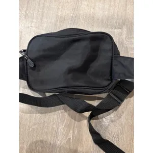 Mickey Mouse‎ Fanny Pack Black Embroidered Disney Waist Bag thumbnail 4