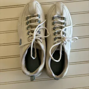 Skechers Flex‎ Elite Sneakers Size 9 Womens White Leather Walking Shoes 11798EW thumbnail 6