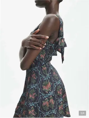 Urban Outfitters Floral Print Dress Mini thumbnail 3