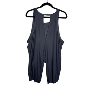 Old Navy Active Soft Cutout Back Sleeveless Tank Top XL Athleisure Yoga Workout thumbnail 9
