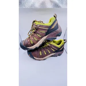 Keen Voyageur brown leather Hiking shoe all terrain rubber toe sneaker women 7.5 thumbnail 4