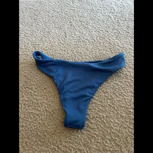 Woman beachwear small bottom swimsuit blue thumbnail 3