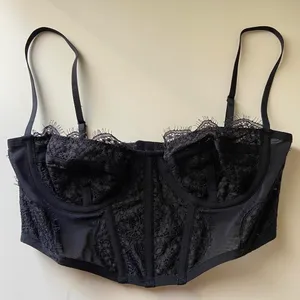 Urban Outfitters Black Lace Corset thumbnail 3