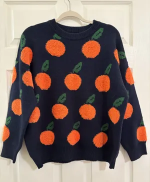 NWT Cider Orange Sweater thumbnail 2