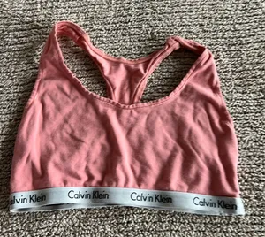 Calvin Klein Coral Racerback Bra thumbnail 1