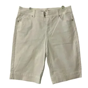 Code Bleu Women's White‎ Stretch Bermuda Shorts Size 12 White thumbnail 1