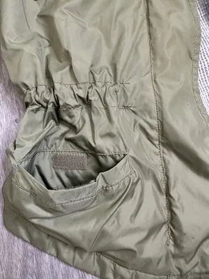 Gap Green Cargo Windbreaker Jacket | Utility Pockets | Cinched Waist | Size XS thumbnail 8