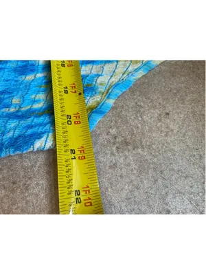 CW Classics Smocked Maxi Dress Watercolor Boho Beach Coastal Sleeveless Tropical thumbnail 6