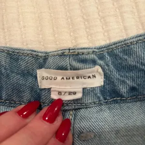Good American Womens Denim High Rise Jeans Bootcut Distressed Size 8/29 RN151301 thumbnail 7