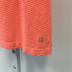 VSX Victoria's Secret Sport Neon Coral Textured Racerback Tank Top Small Stretch thumbnail 3