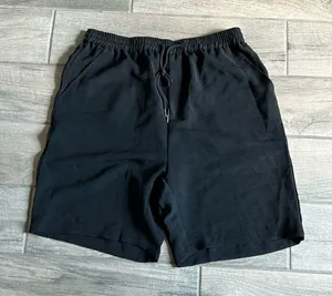New chic semi sheer basketball style shorts thumbnail 1