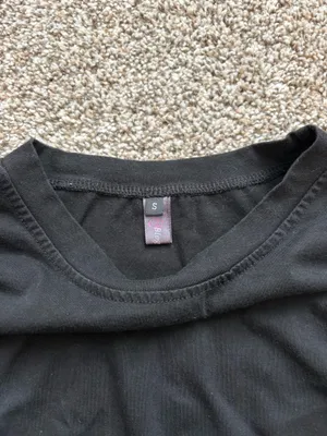 Cropped Workout Tank Black thumbnail 3