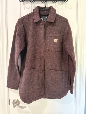 Carhartt Loose Fit Brushed Fleece Jacket XS thumbnail 2