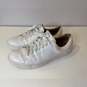 Frye Women’s Ivy Court Low Lace White Leather Sneakers Size 7.5‎ thumbnail 2