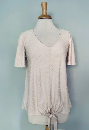 Pinkblush Maternity Pale Light Pink Polka Dot Too thumbnail 1