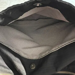 Kipling Shoulder Bag Black‎ Nylon Travel Double Strap Lightweight Solid Medium thumbnail 9