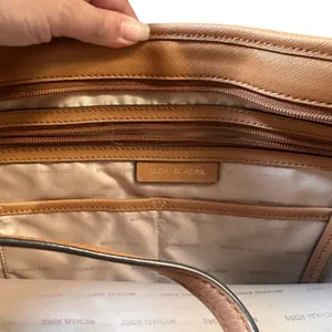 MICHAEL KORS Quinn Shoulder Tote‎ Bag Camel thumbnail 7