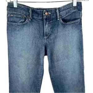 Joe's Jeans Women's Bootcut Dark Wash Low Rise Denim Size‎ 31 Blue thumbnail 3