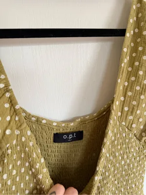 OPT Tuckernuck Lanna Polka Dot Midi Dress thumbnail 2