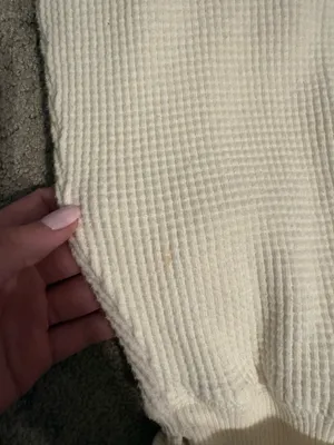 Free People We The Free Exposed Seam Mock Neck Top Size Small thumbnail 5