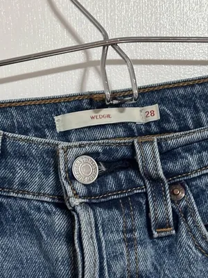 Levi’s Wedgie These Dreams 28 Jeans Icon High Waist Ankle 22861-0034 Inseam 26.5 thumbnail 5