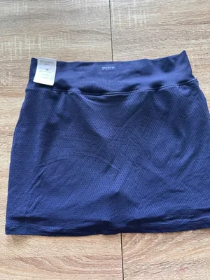 Victoria’s Secret Soft Seamless Mesh Skort Navy thumbnail 5