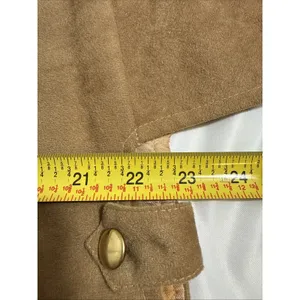 MJ Seattle Drape Coat Women’s One Size Camel Tan Brushed Cotton Cowl thumbnail 15