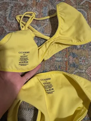 SKIMS Gooseberry Intimates bikini set thumbnail 5