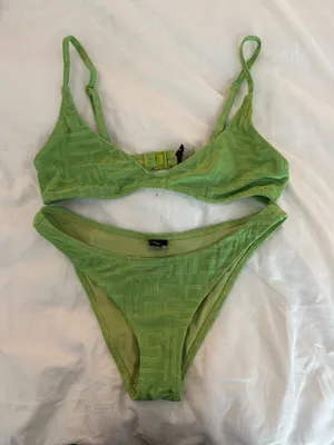Green Triangl Bikini Set thumbnail 1