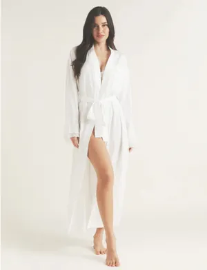 Six Stories White Silk Robe thumbnail 7
