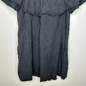 Zara‎ Black Off the Shoulder Dress Size M thumbnail 6