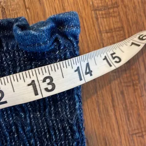 Urban Outfitters denim smocked mini dress size 6 thumbnail 6