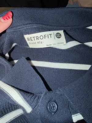 Shirt Blue Size XXL thumbnail 2