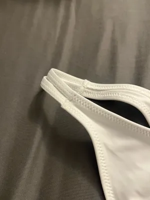 Strappy Thong Bikini White Size M thumbnail 2