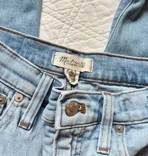 Madewell Denim Slim Wide Leg Crop Jeans thumbnail 8