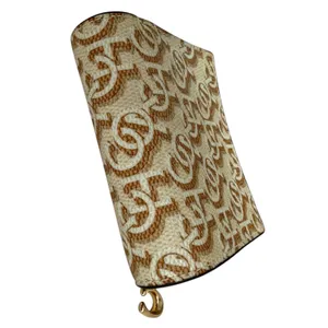 Coach Snap Wallet Signature Bifold Monogram Print‎ Khaki Chalk Neutral Designer thumbnail 11