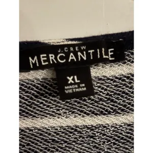 J Crew Mercantile Womens‎ Striped Long Sleeve Top XL Navy White Casual Comfort thumbnail 3