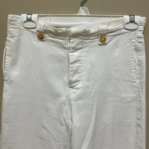 White wide leg capris Size L thumbnail 2